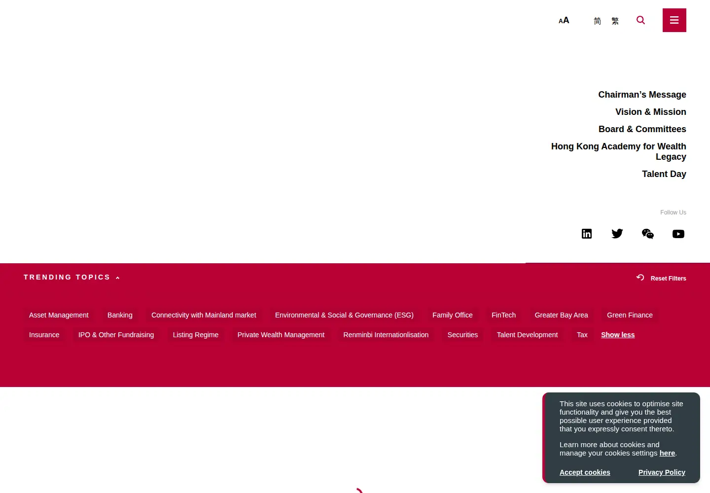 Screenshot of fsdc.org.hk