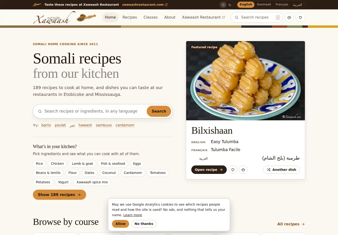 Screenshot of xawaash.com