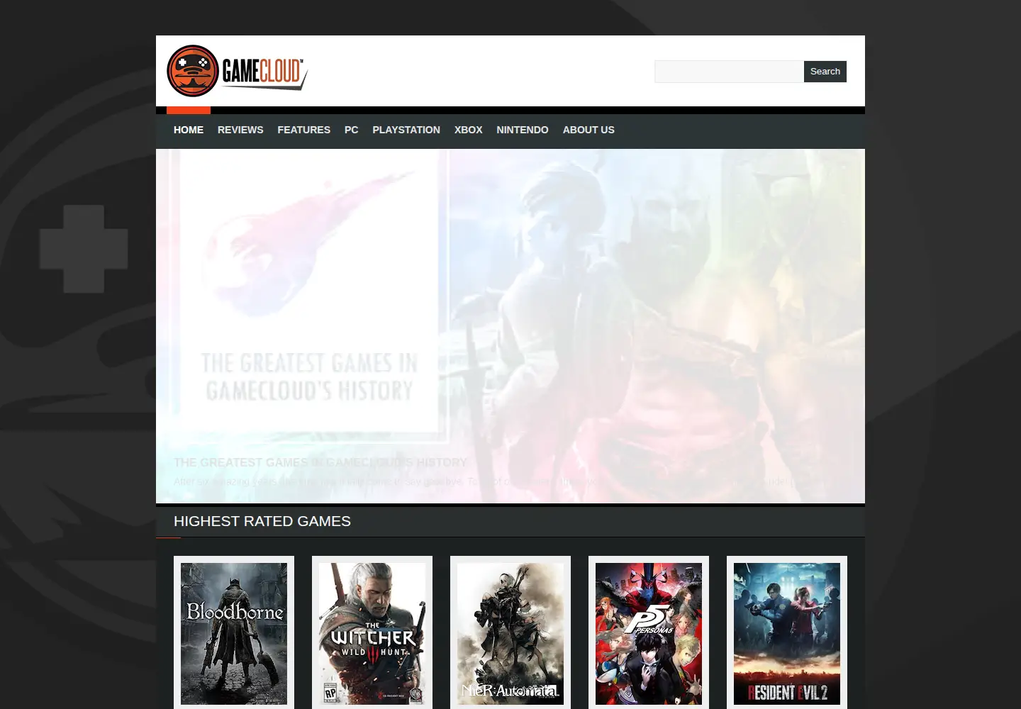 Screenshot of gamecloud.net.au