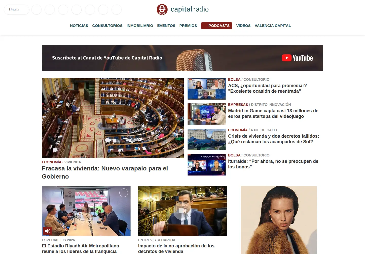 Screenshot of capitalradio.es
