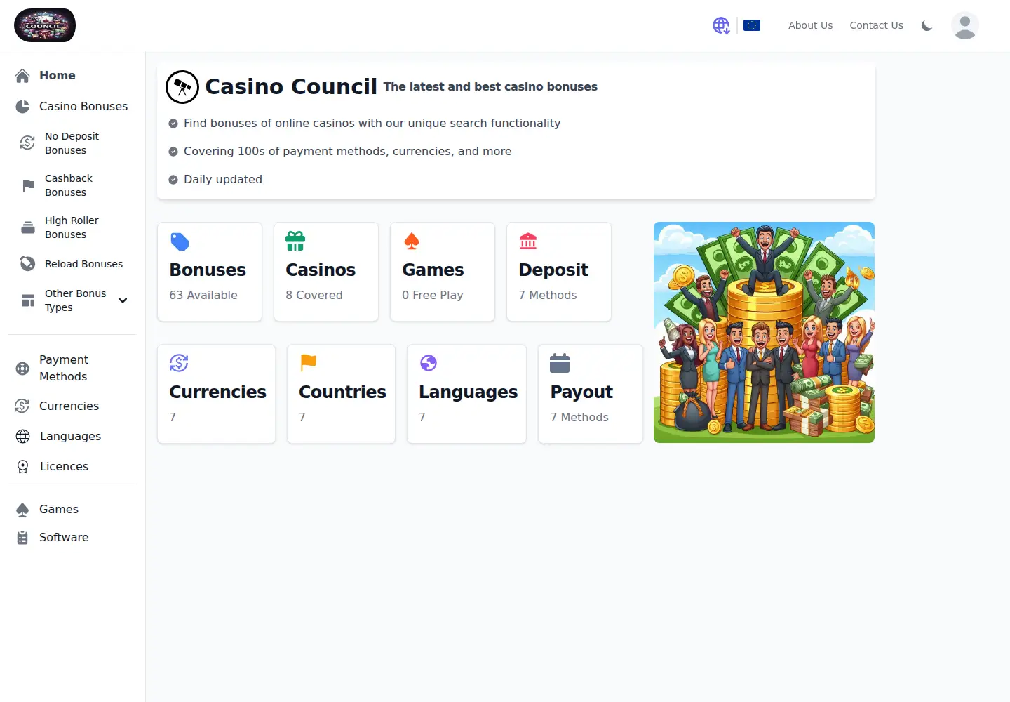 Screenshot of councillor.info