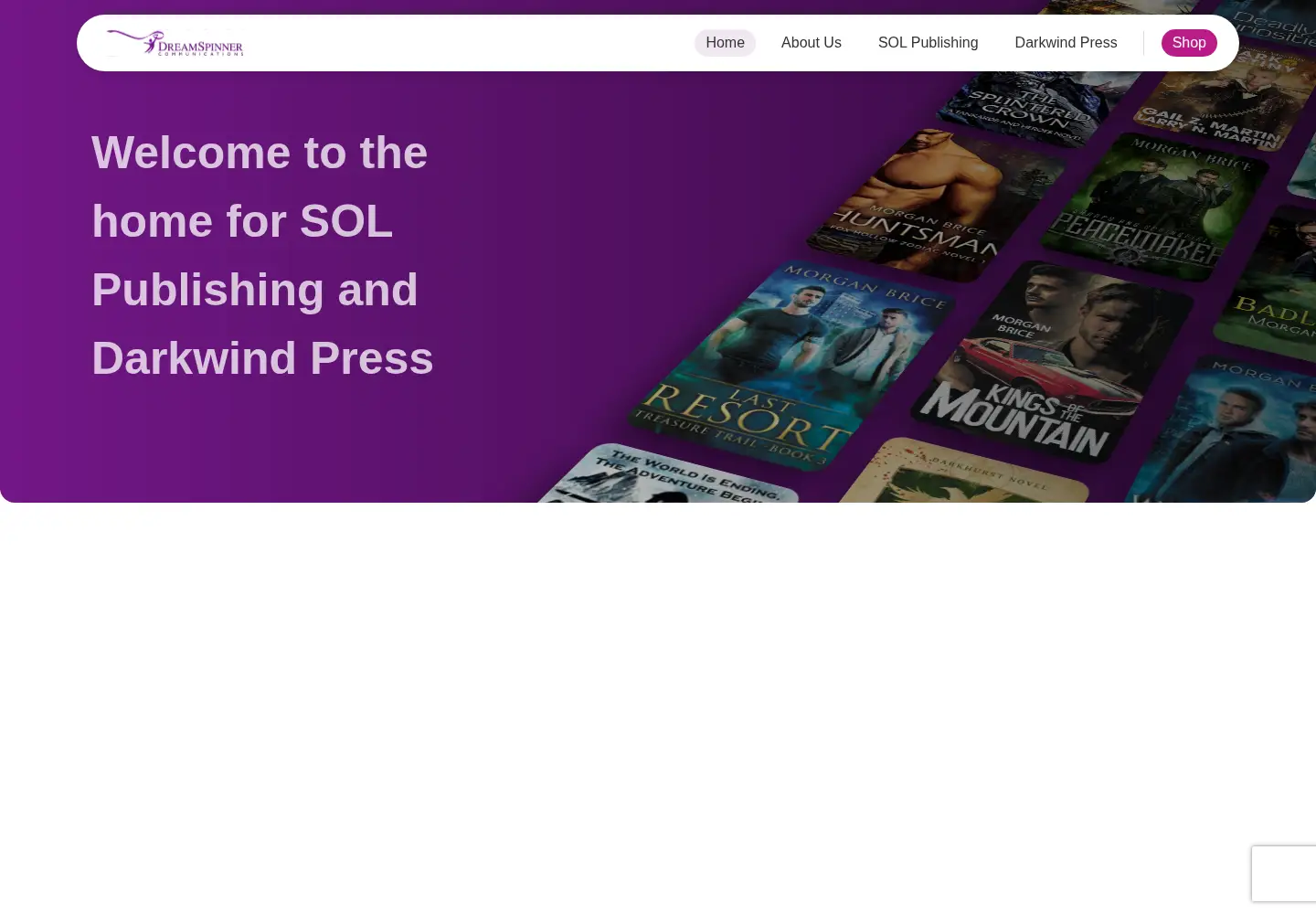 Captured homepage of dreamspinnercommunications.com in the current scan