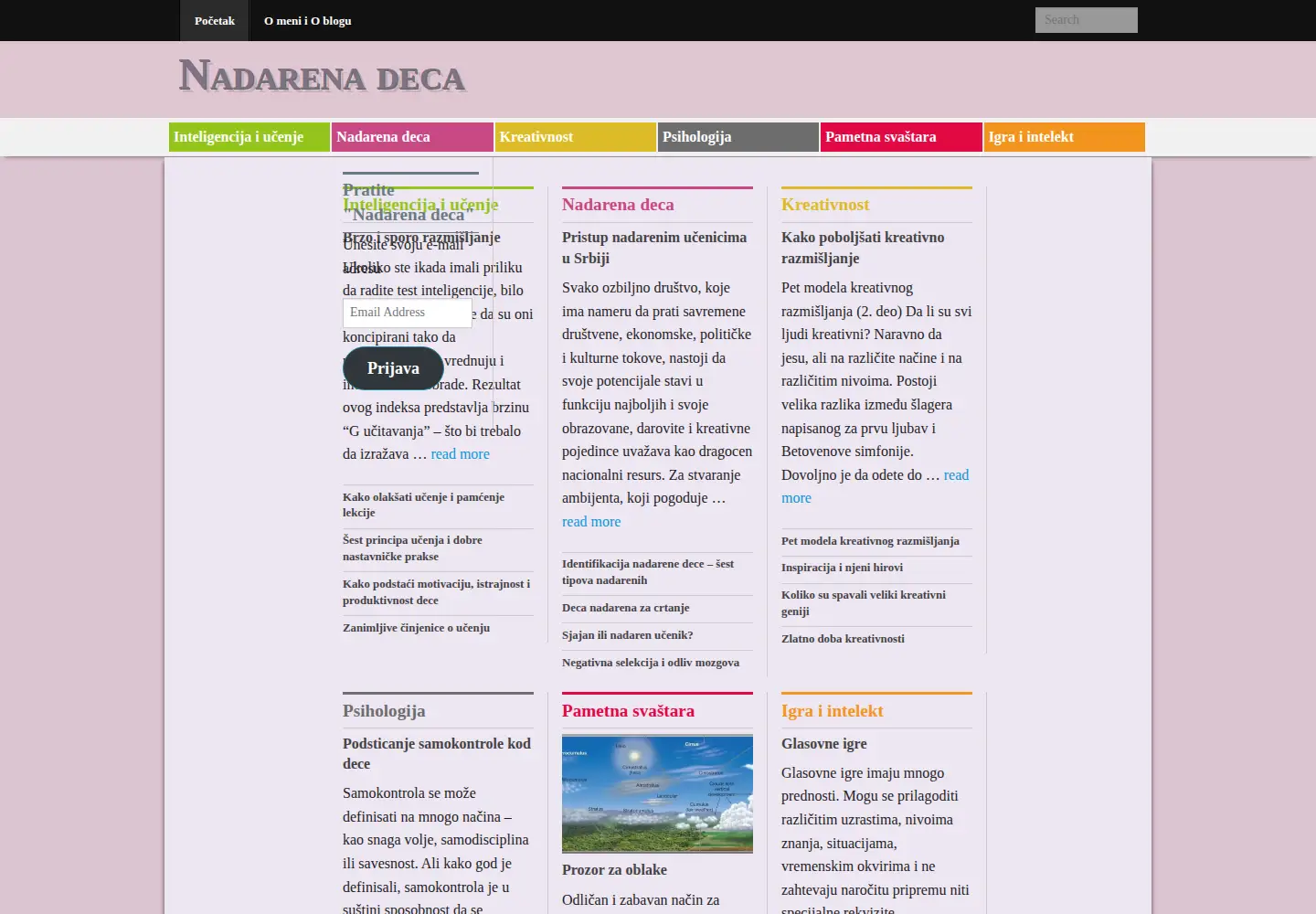 Screenshot of nadarenadeca.com
