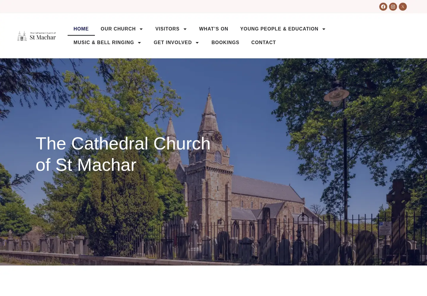 Captured homepage of stmachar.com in the current scan
