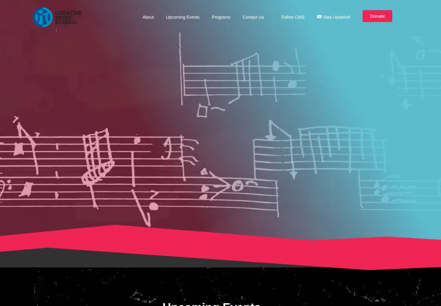 Screenshot of creativemusic.org