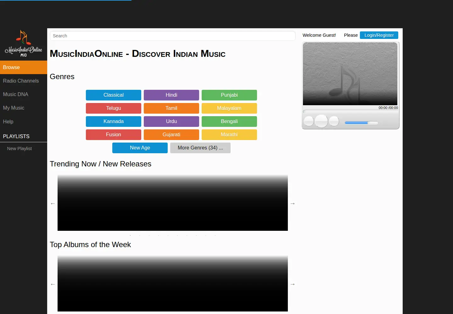 Screenshot of mio.to