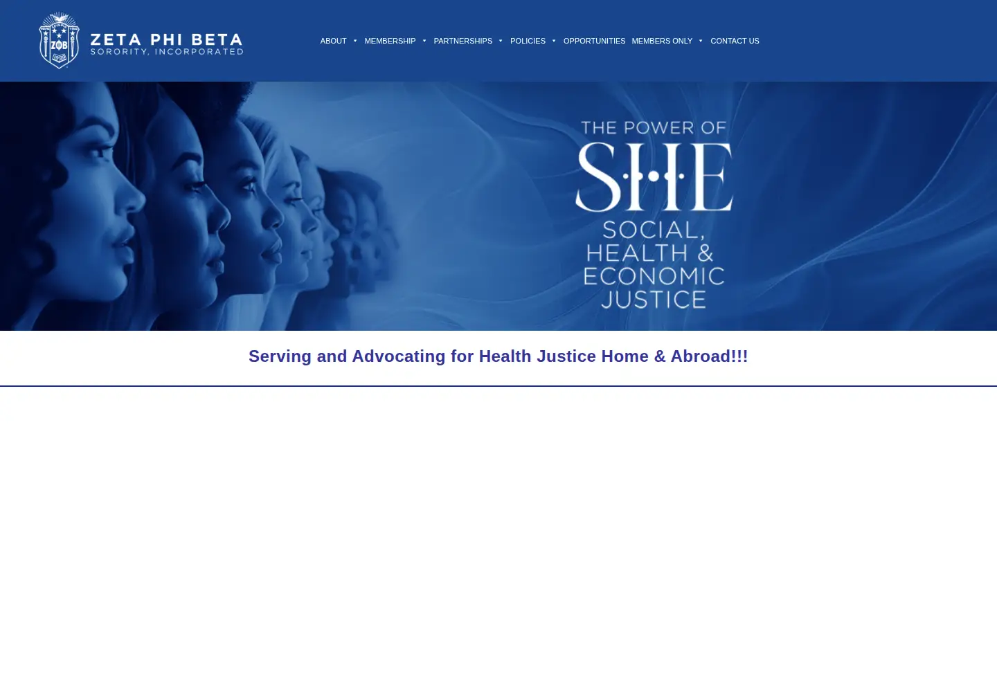 Screenshot of zphib1920.org