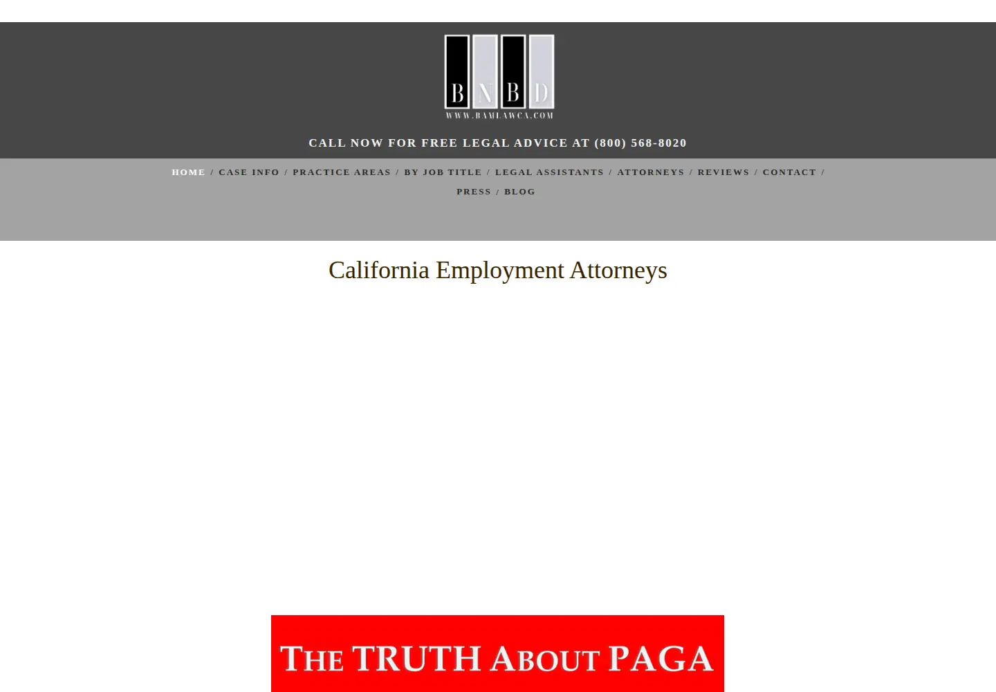 Screenshot of bamlawca.com