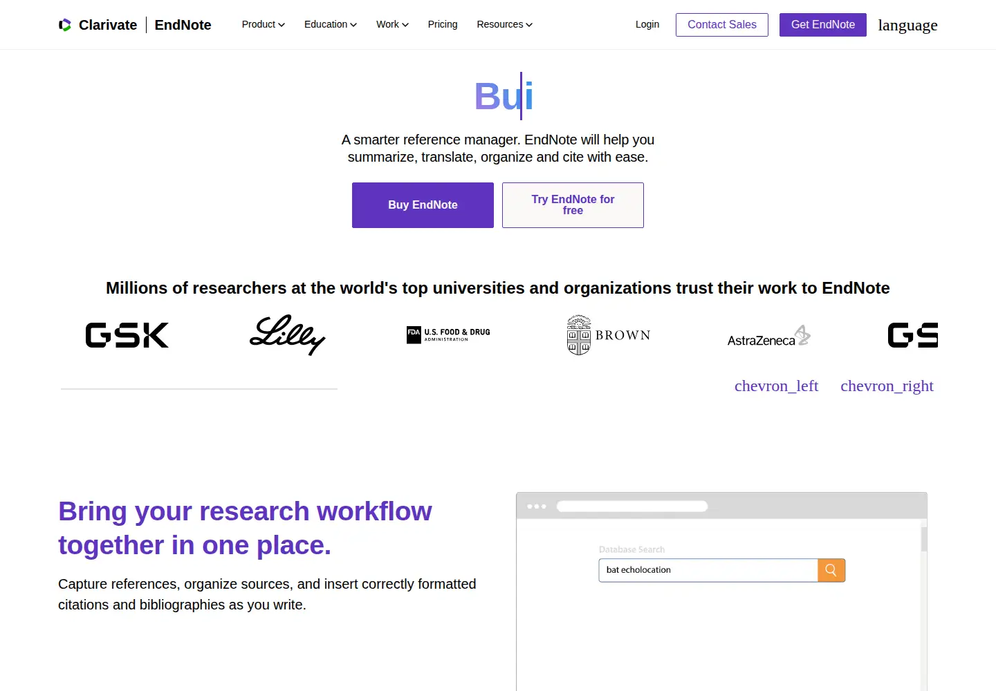 Screenshot of refman.com
