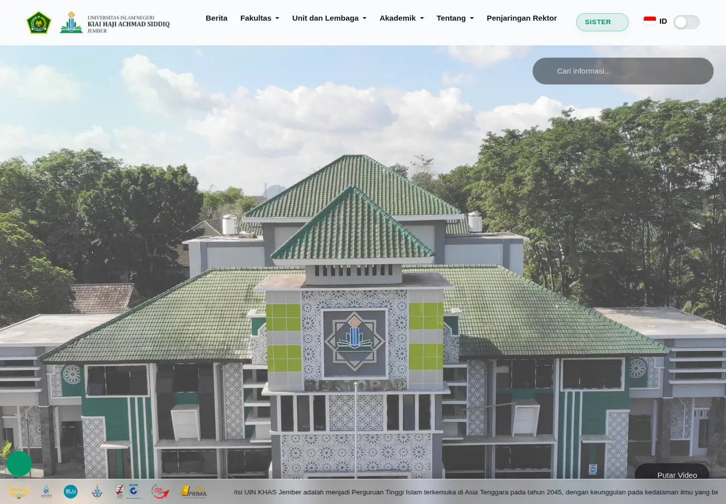 Screenshot of uinkhas.ac.id