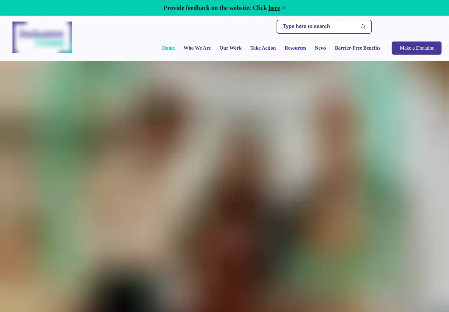 Screenshot of inclusioncanada.ca