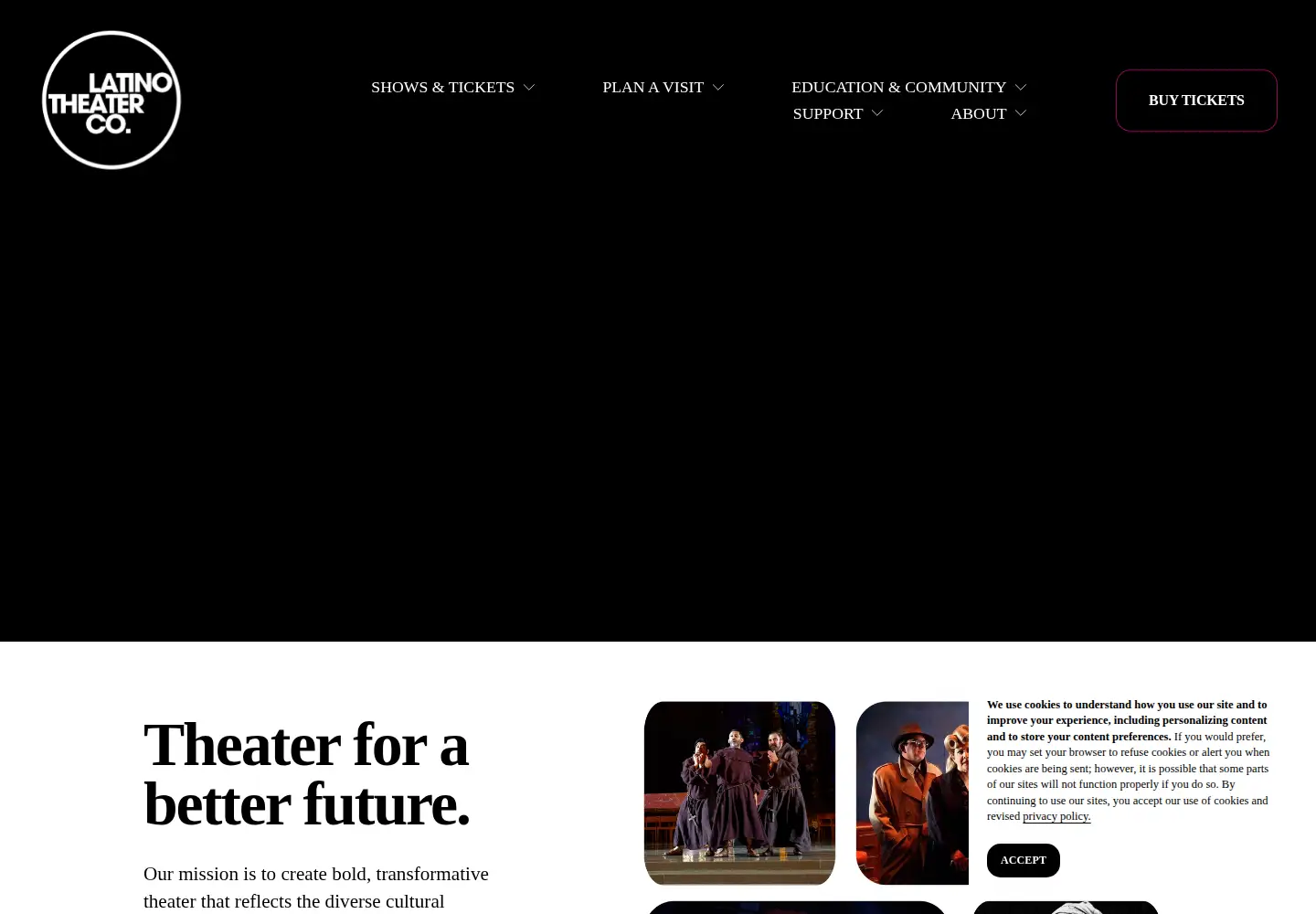Screenshot of thelatc.org