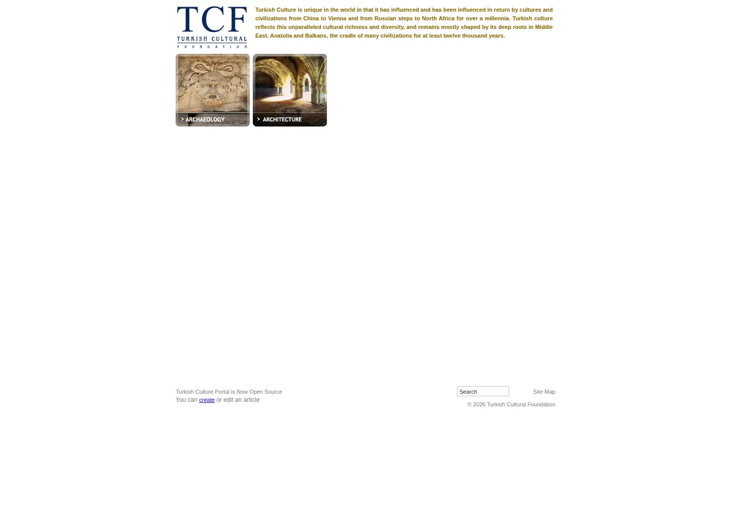 Screenshot of turkishculture.org