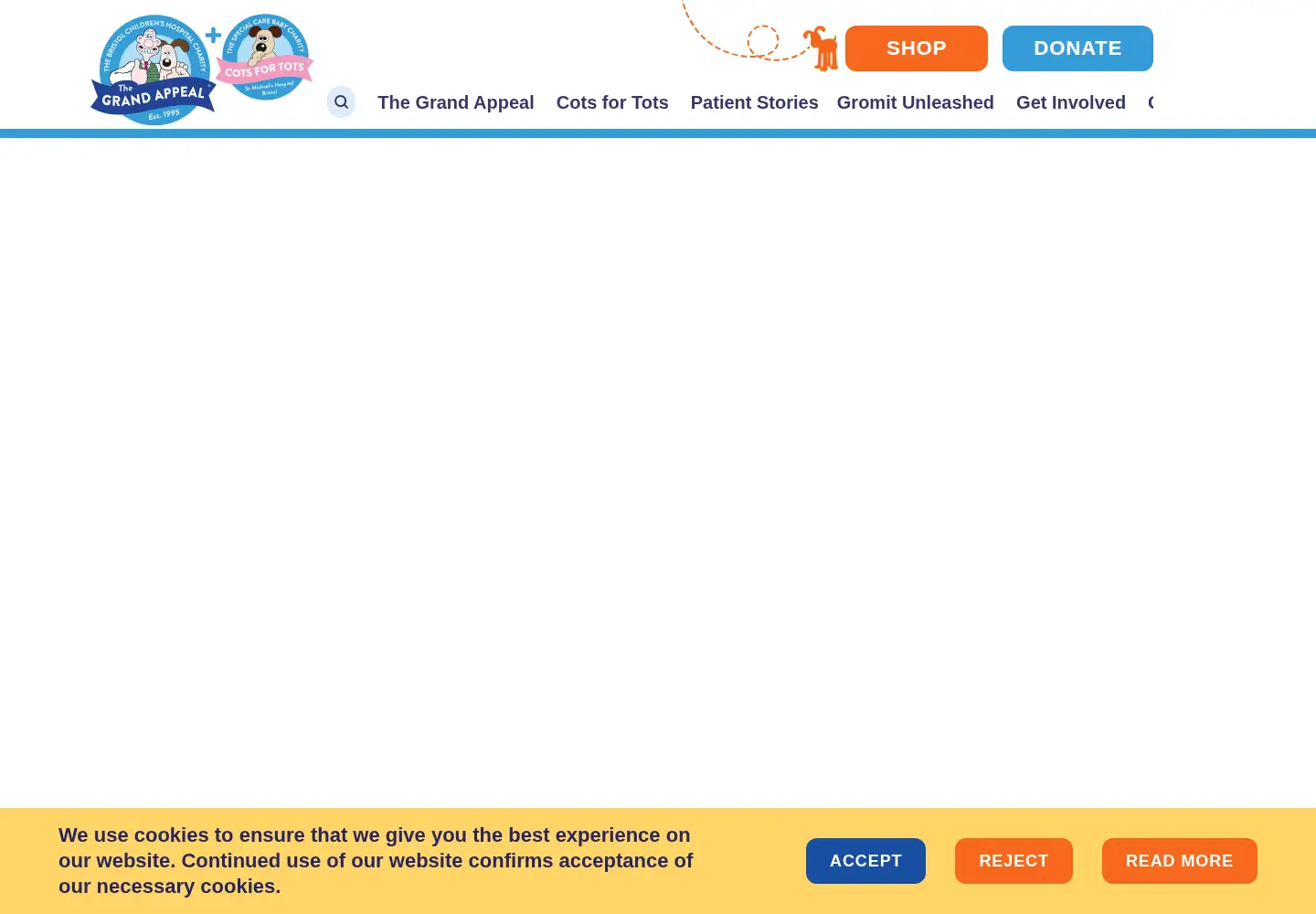 Screenshot of grandappeal.org.uk
