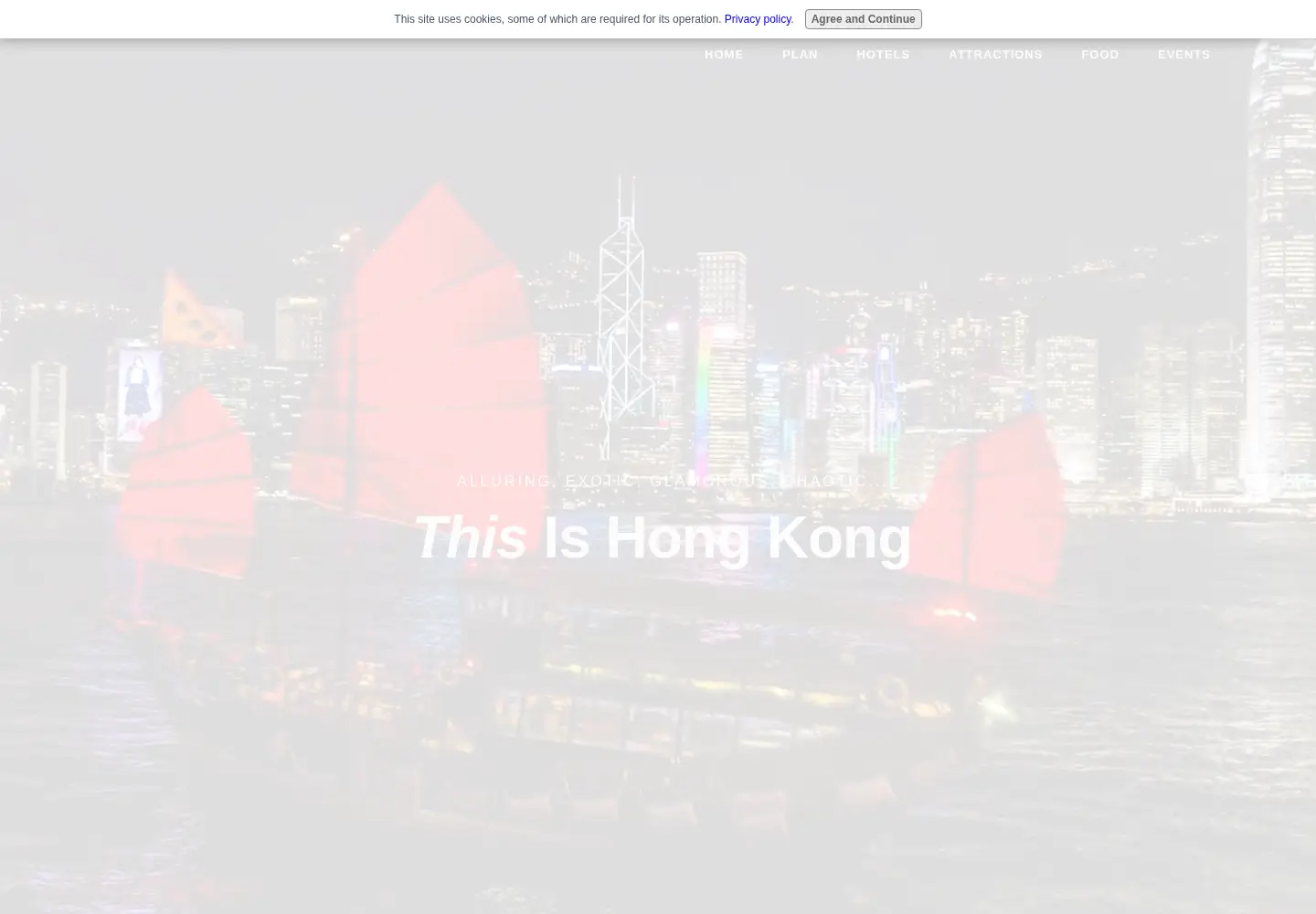 Screenshot of hong-kong-traveller.com