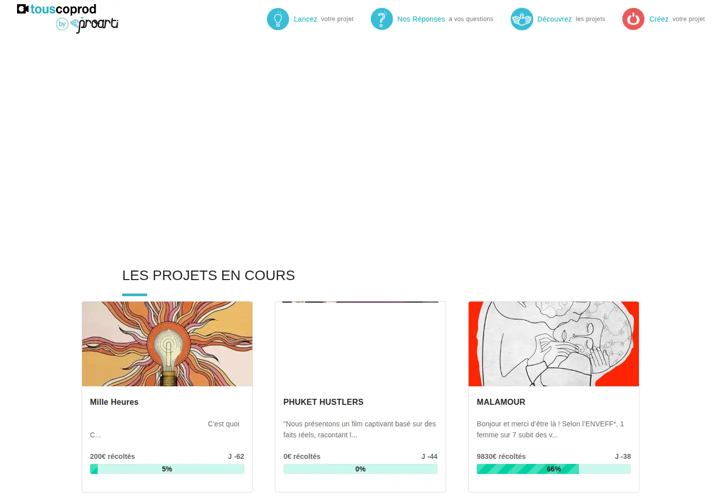 Screenshot of touscoprod.com