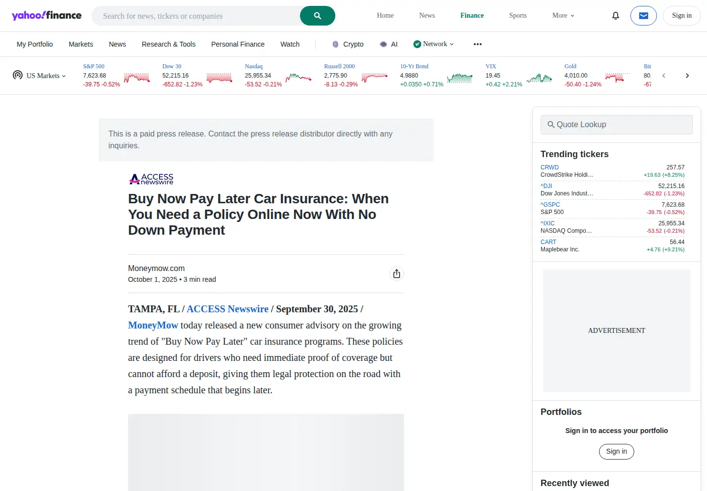 Screenshot of ibelieveinadv.com