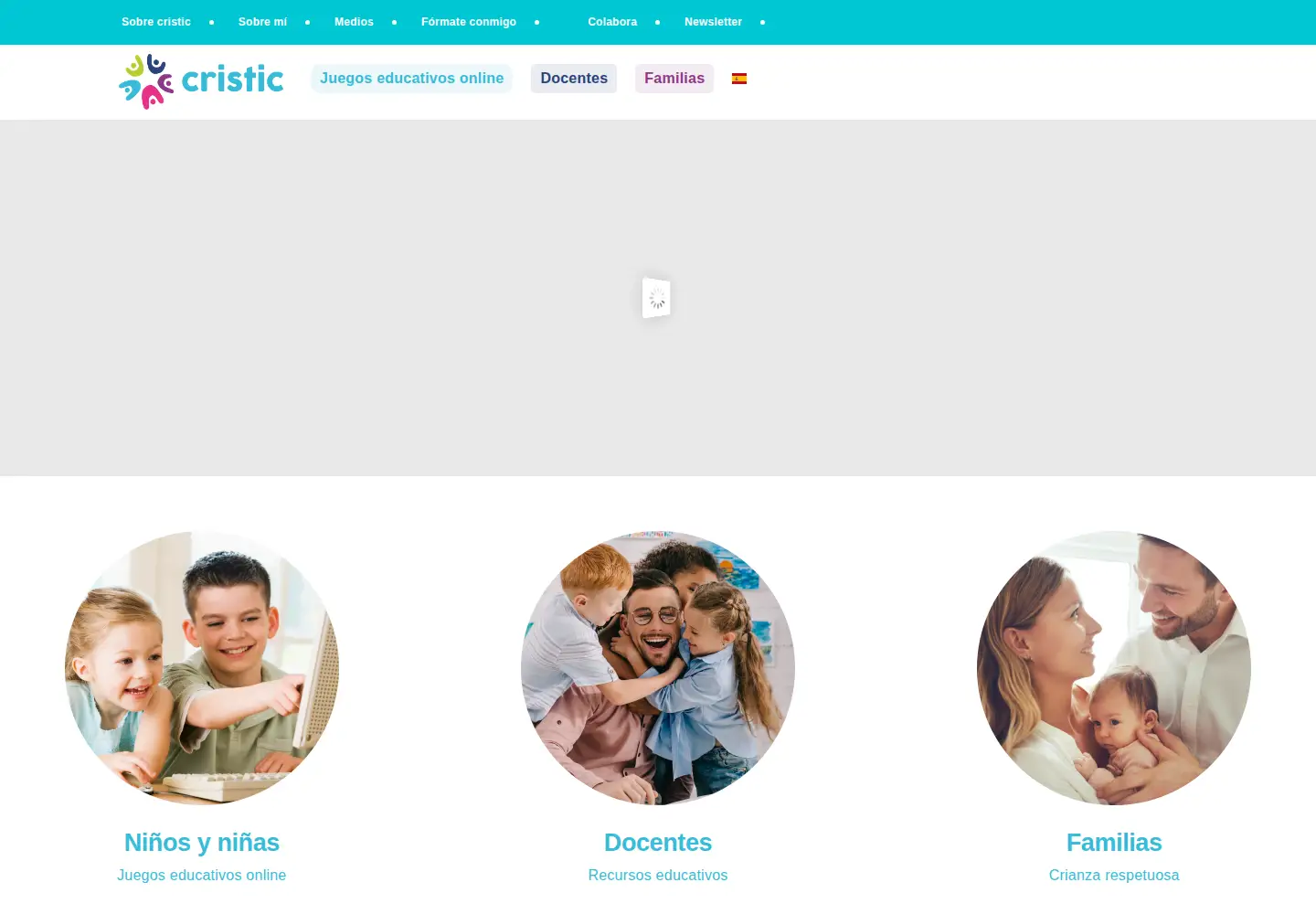 Screenshot of cristic.com