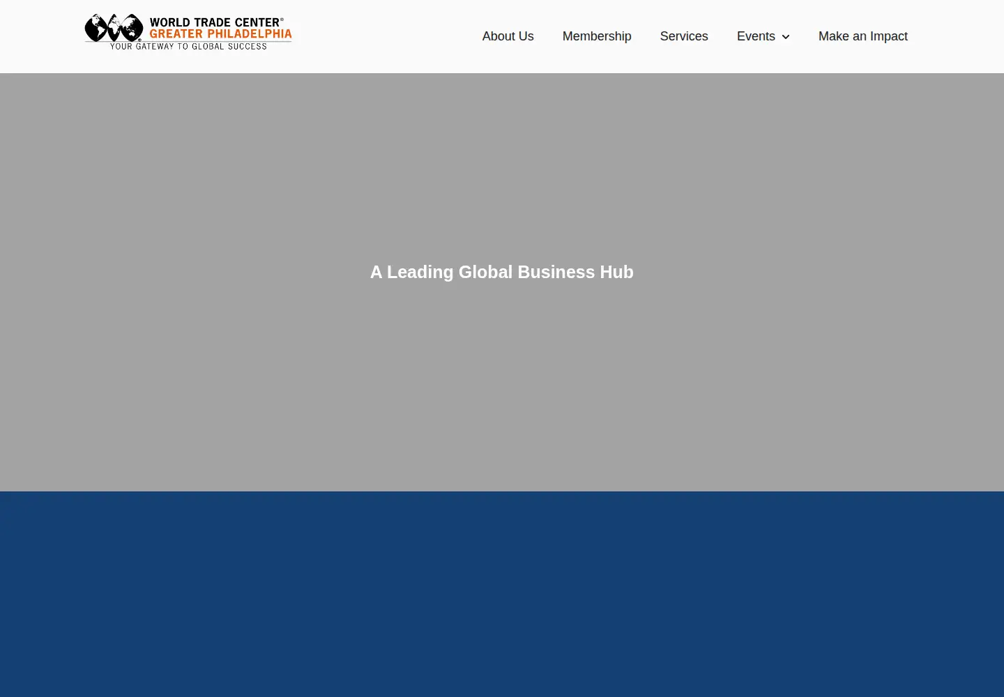 Captured homepage of wtcphila.org in the current scan