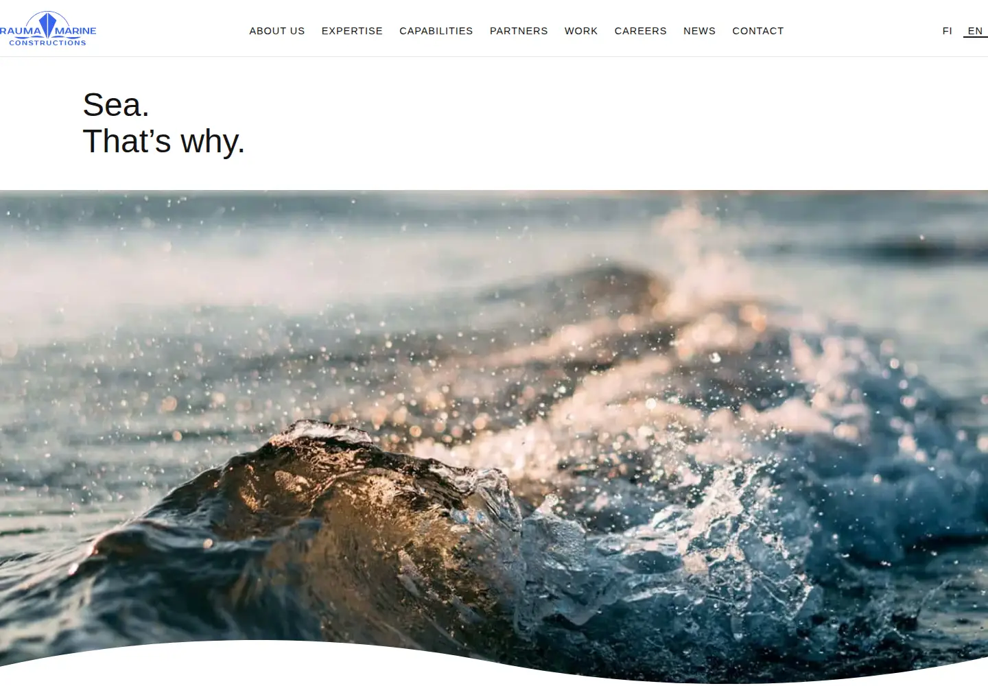 Screenshot of rmcfinland.fi