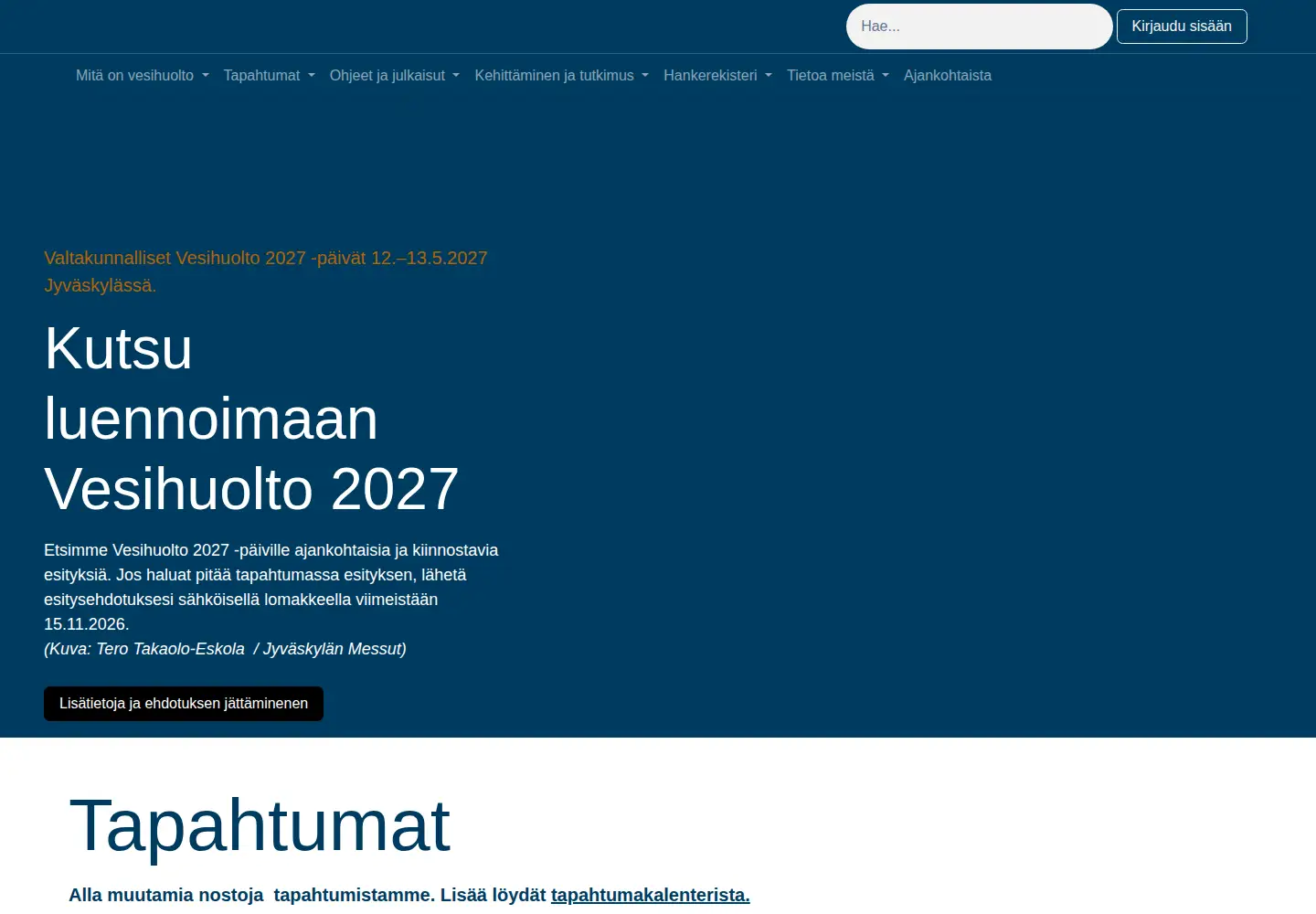Screenshot of vvy.fi