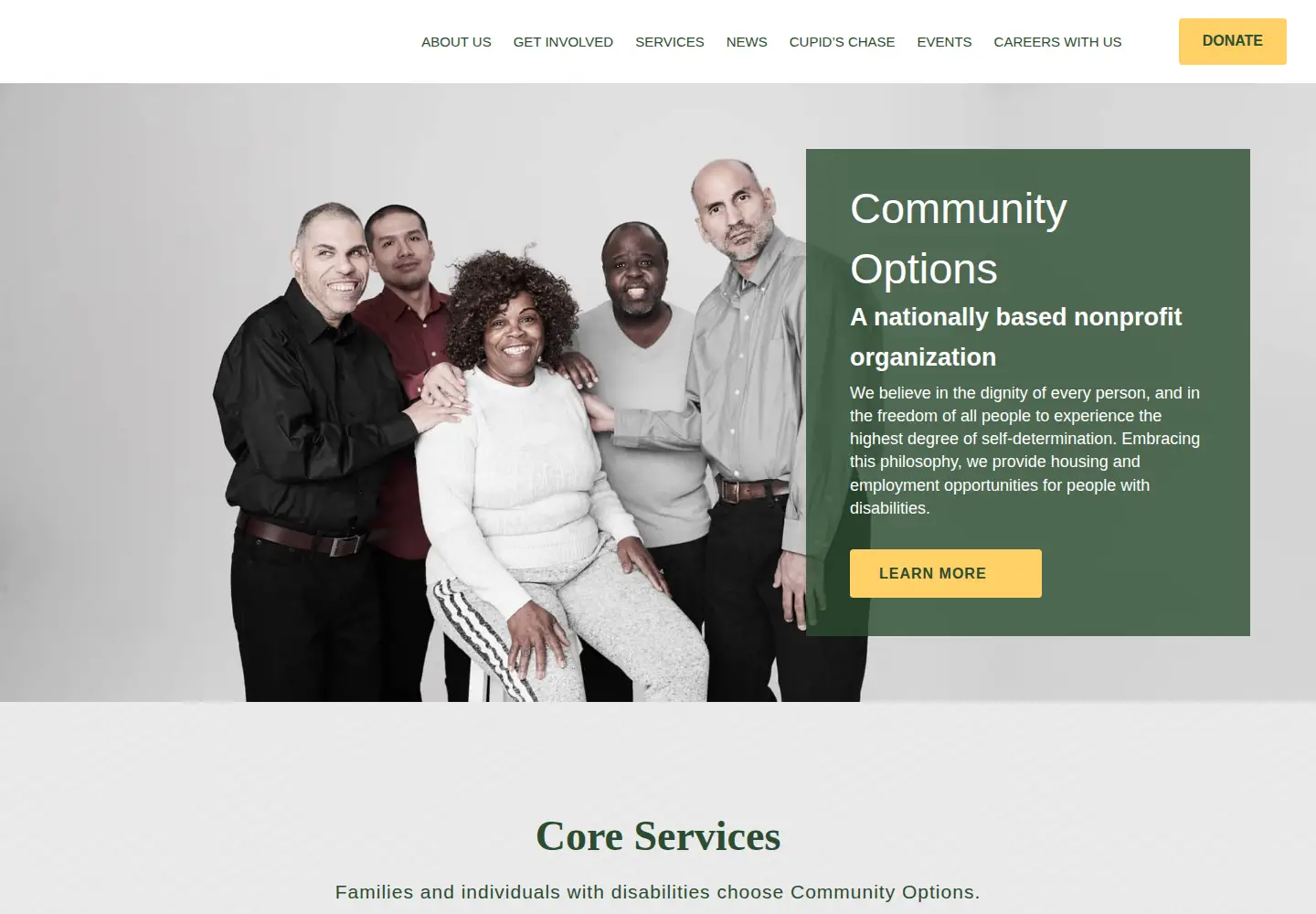 Screenshot of comop.org