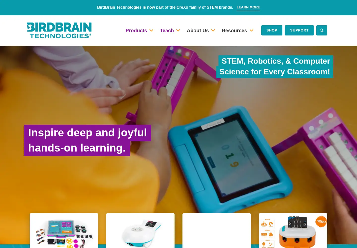 Screenshot of hummingbirdkit.com