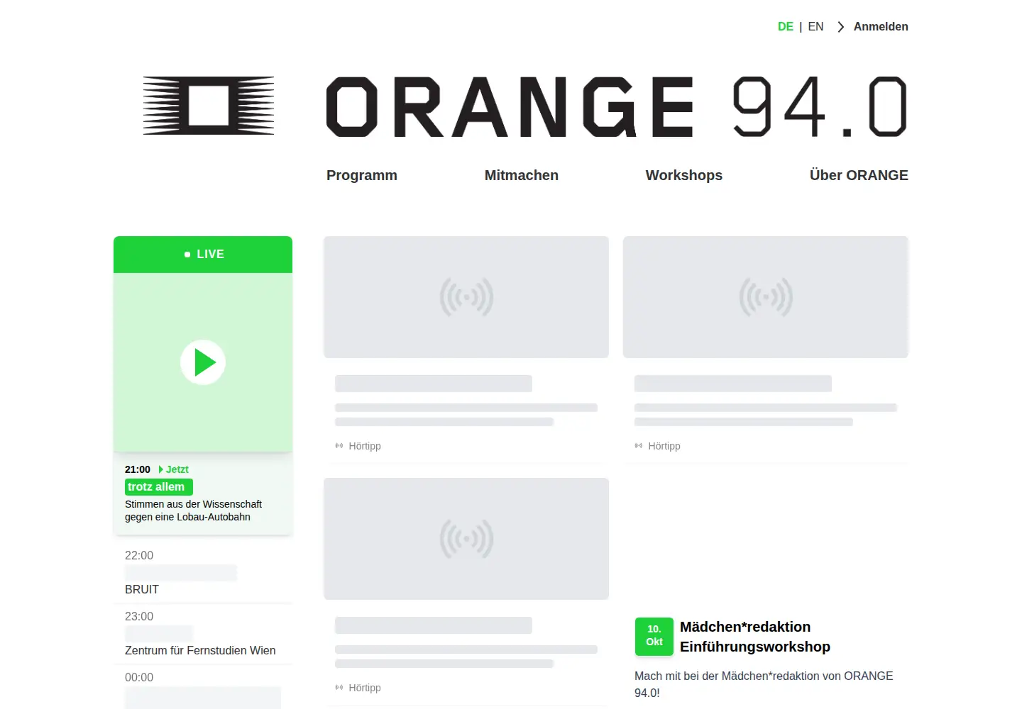 Screenshot of o94.at