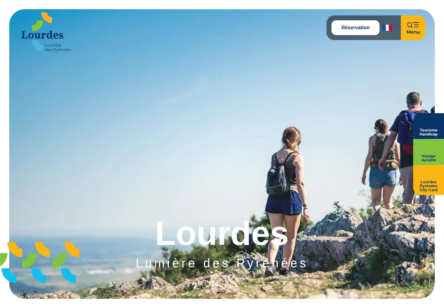 Screenshot of lourdes-infotourisme.com