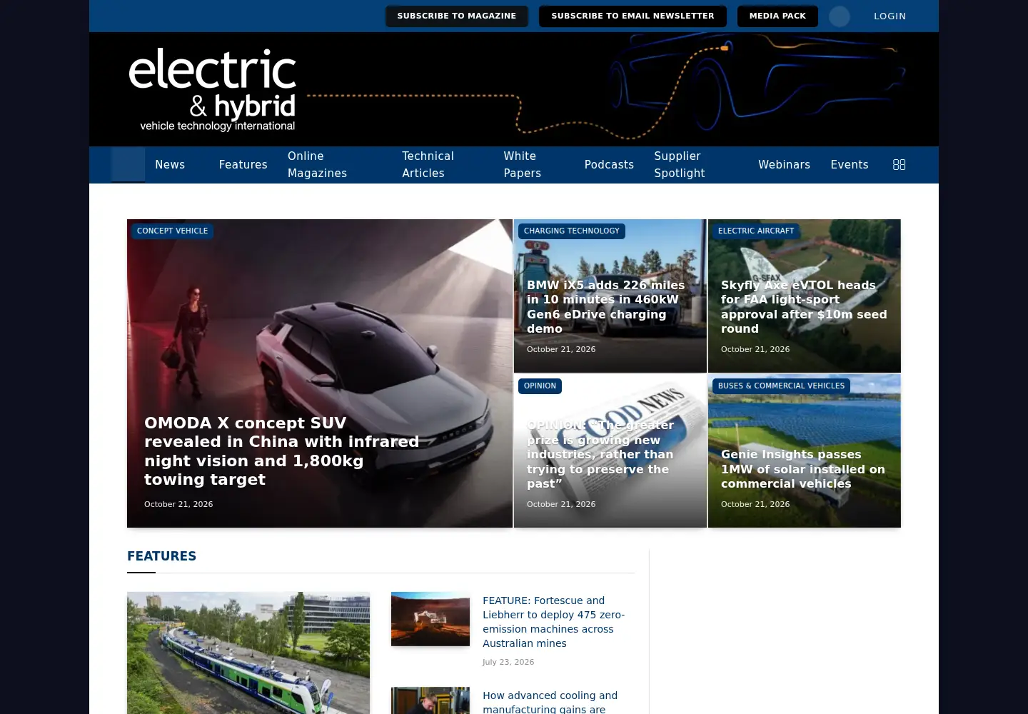 Captured homepage of electrichybridvehicletechnology.com in the current scan