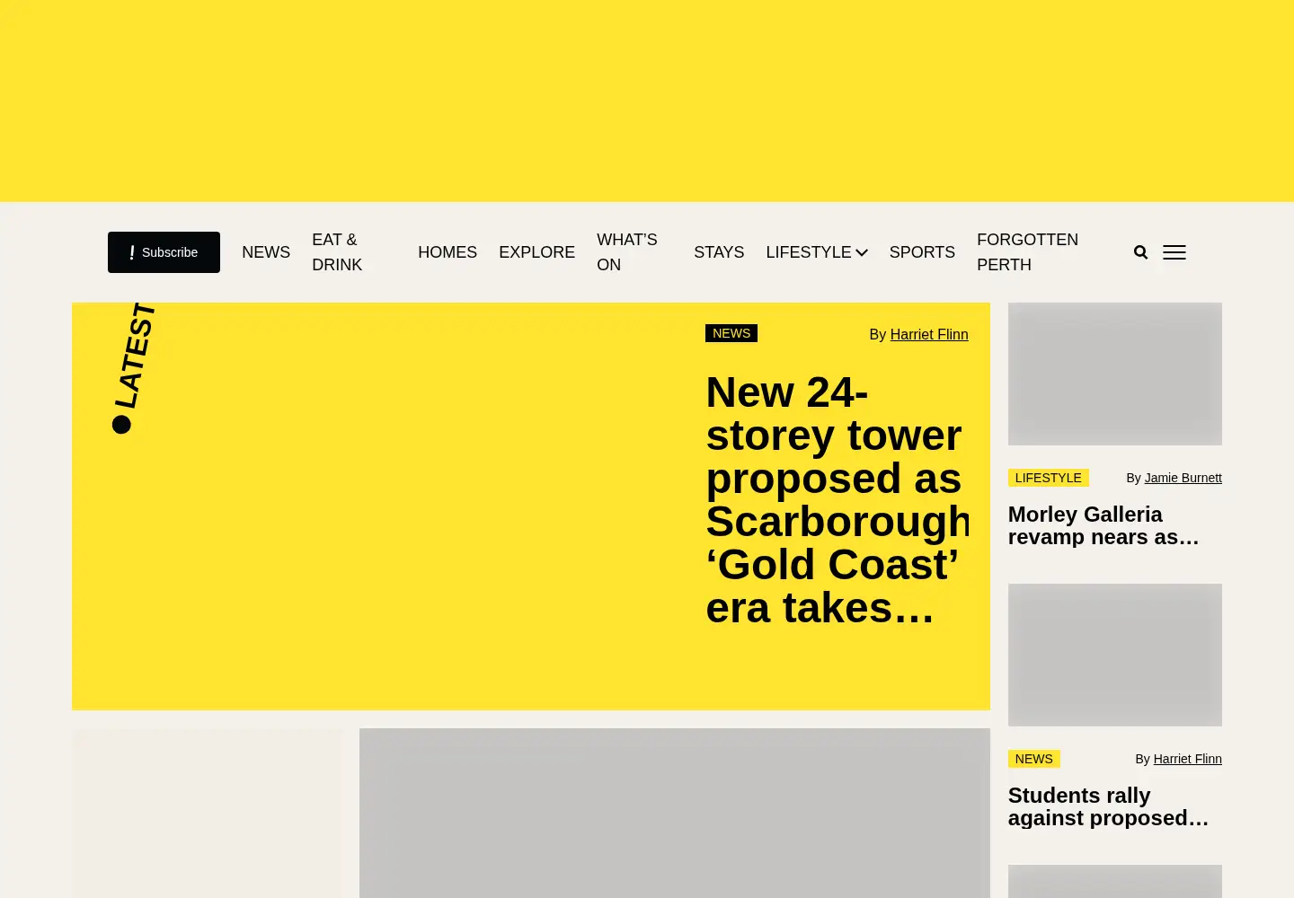 Captured homepage of perthisok.com in the current scan