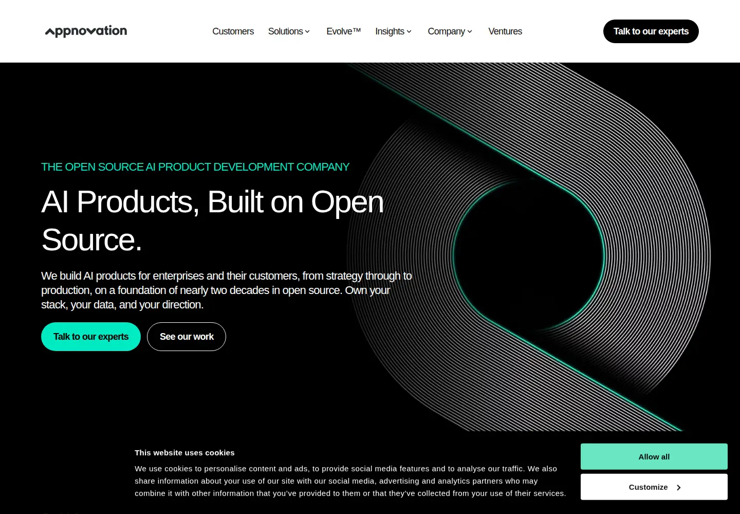 Screenshot of appnovation.com