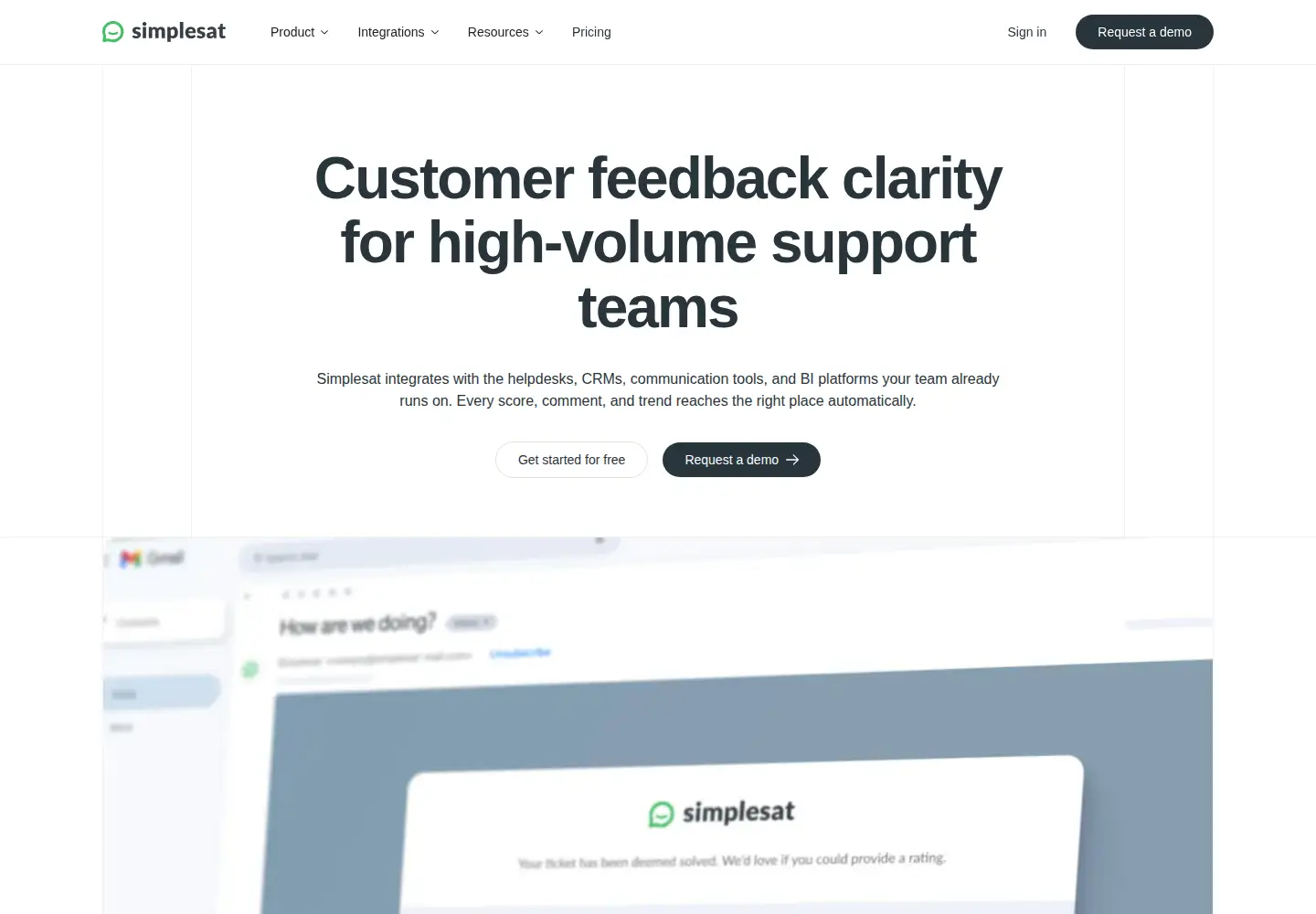 Screenshot of simplesat.io