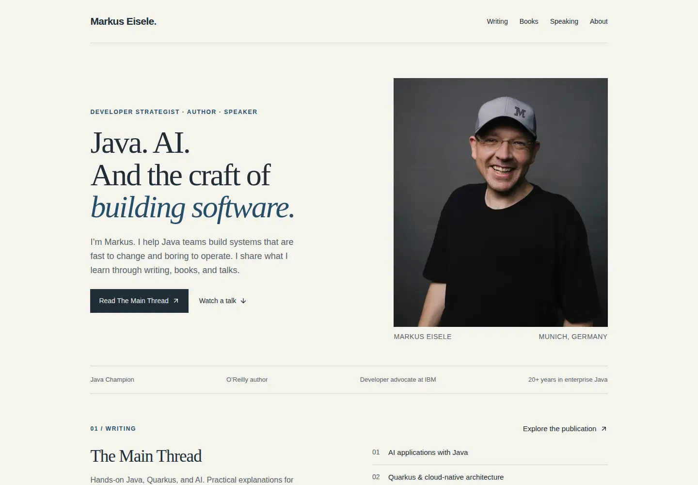 Screenshot of eisele.net