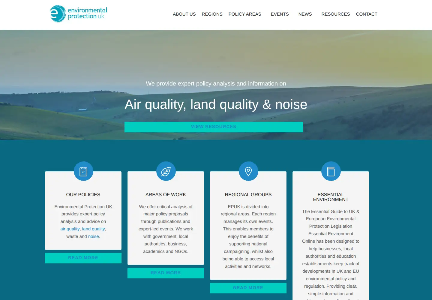 Screenshot of environmental-protection.org.uk