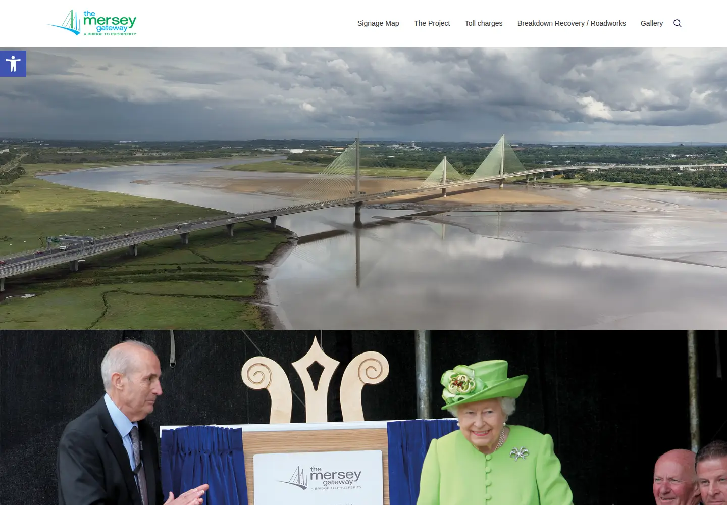 Screenshot of merseygateway.co.uk
