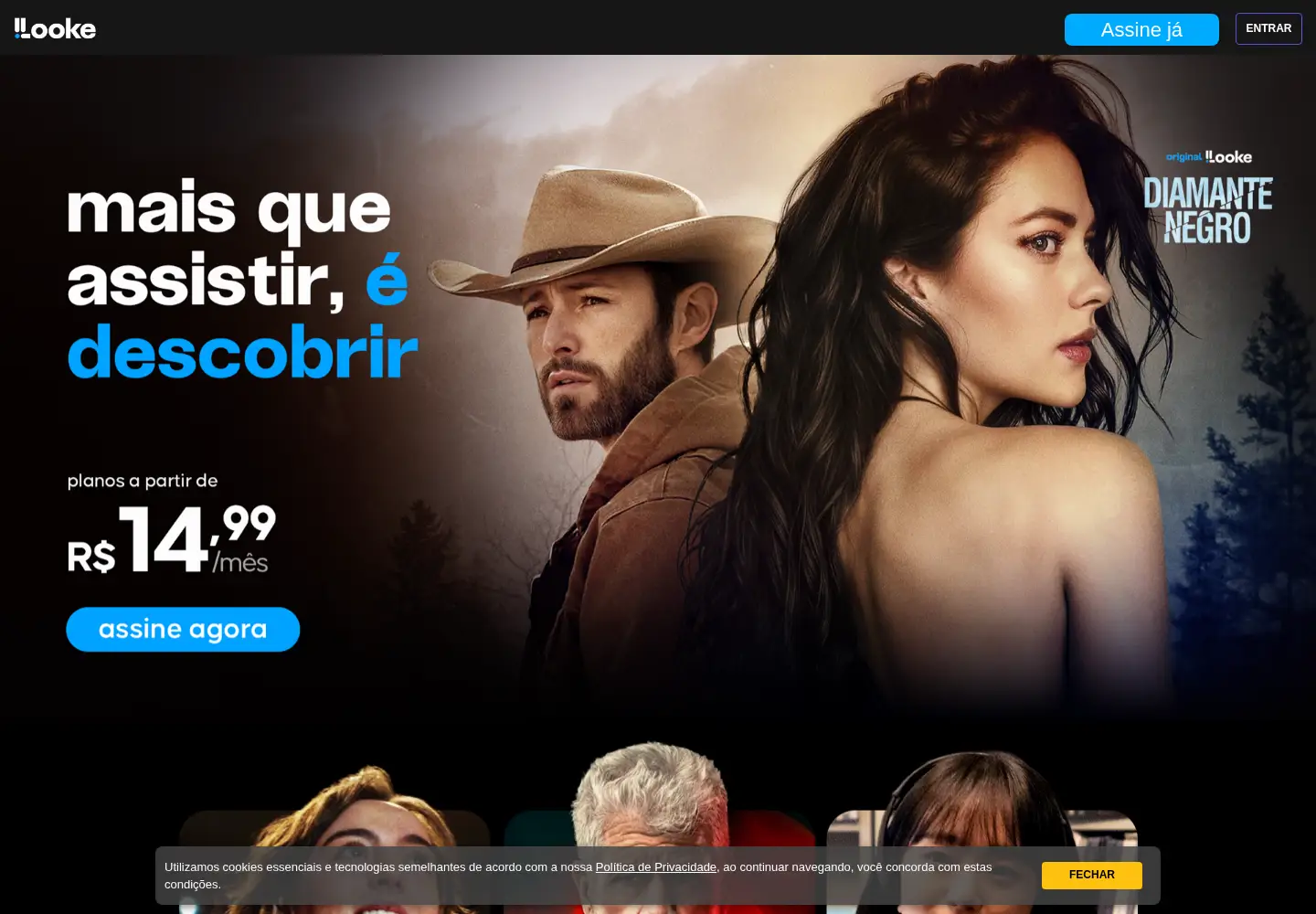 Screenshot of looke.com.br