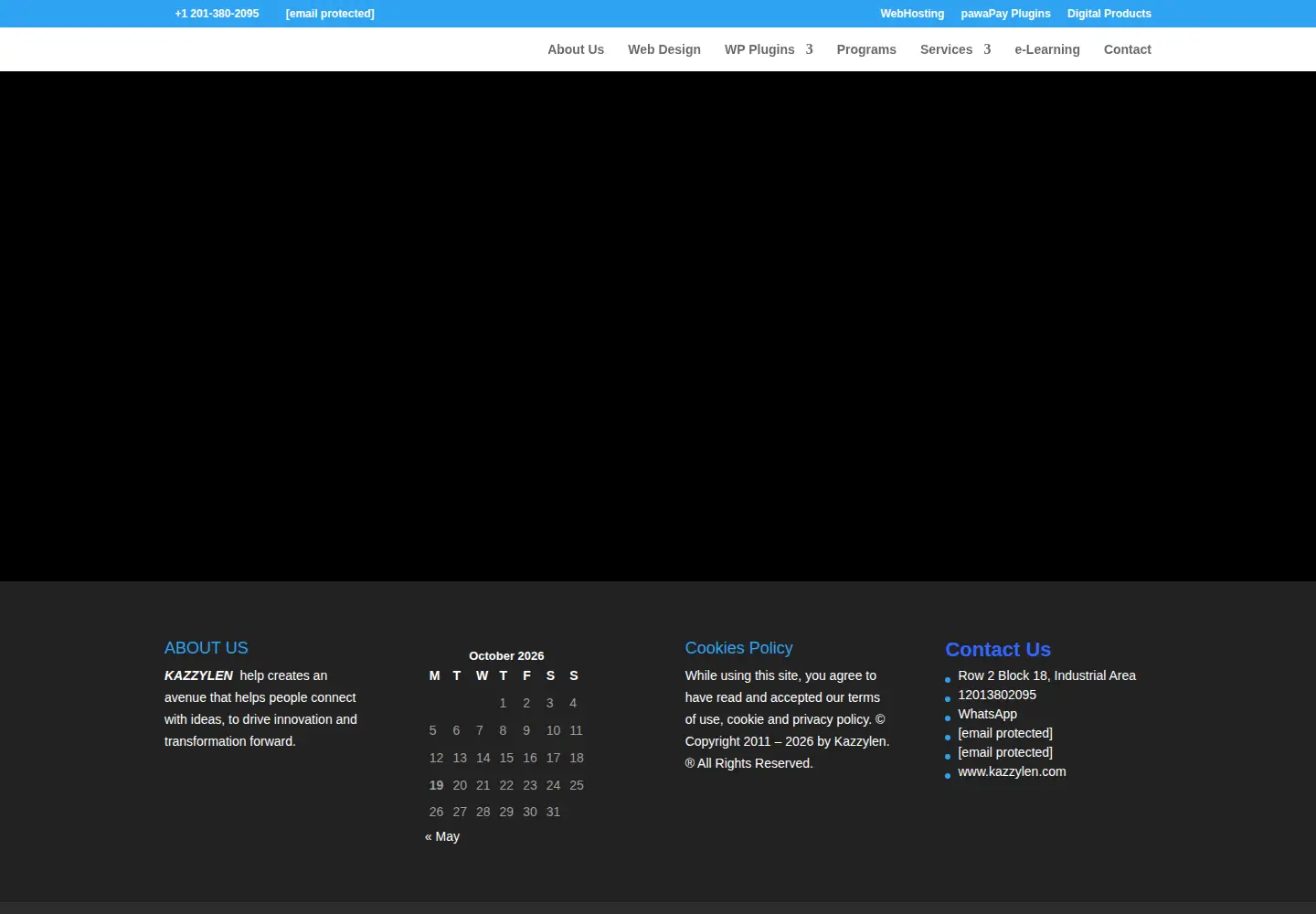 Screenshot of kazzylen.com