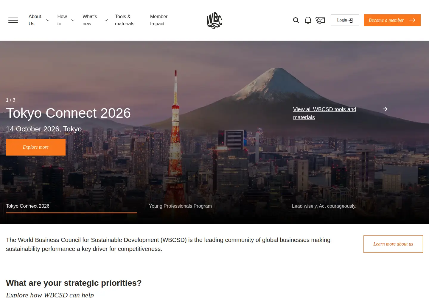 Screenshot of wbcsd.org