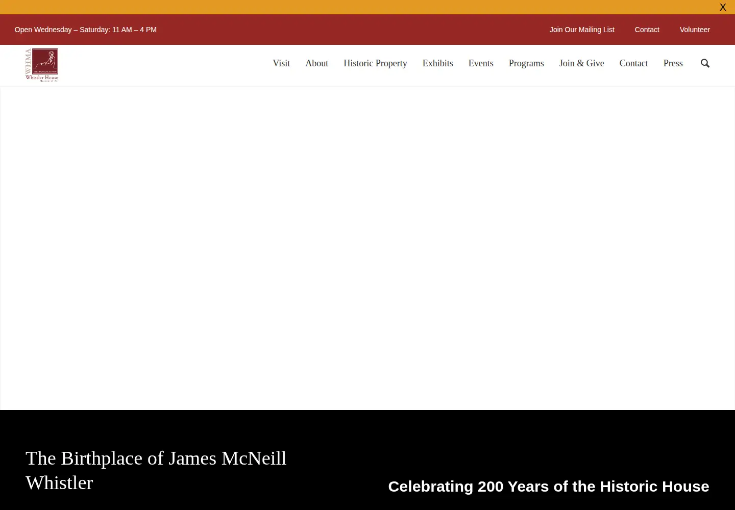 Screenshot of whistlerhouse.org
