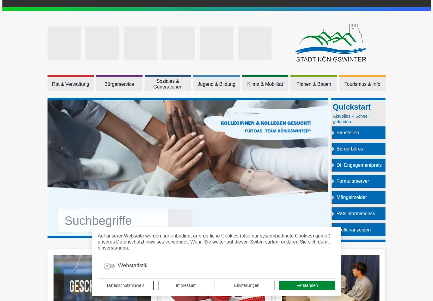 Screenshot of koenigswinter.de