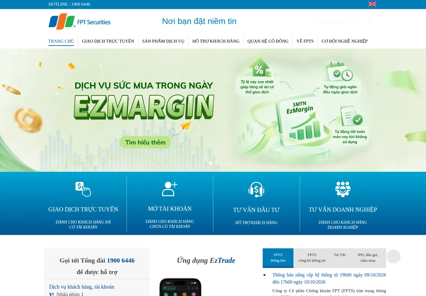 Screenshot of fpts.com.vn