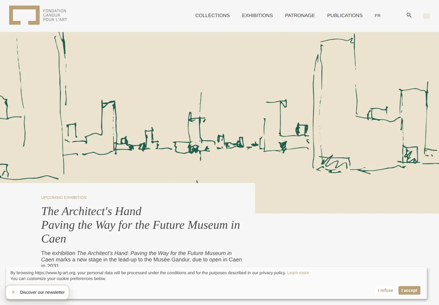 Screenshot of fg-art.org
