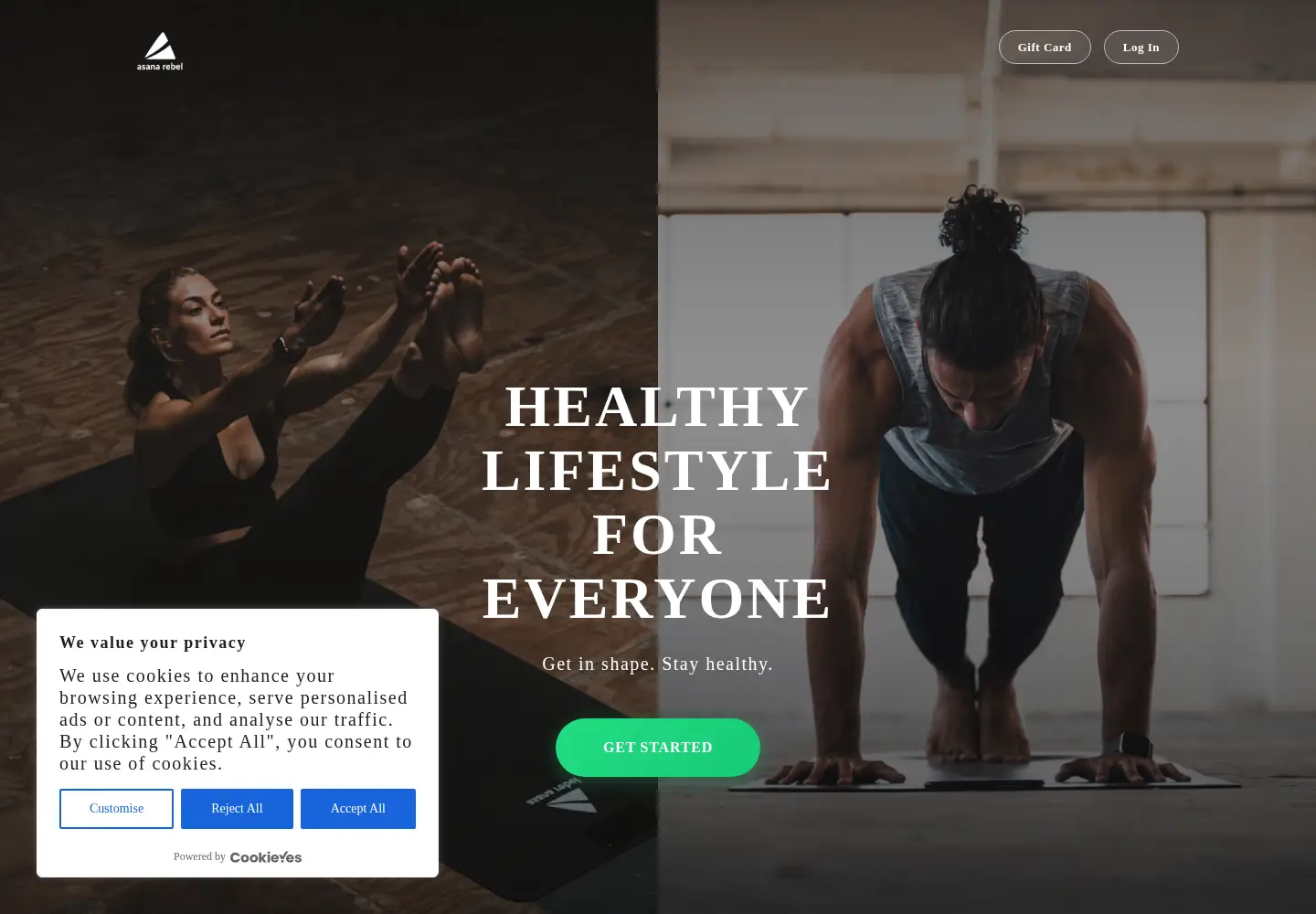 Screenshot of asanarebel.com