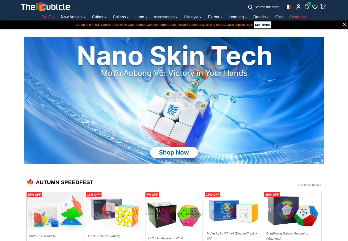Screenshot of thecubicle.com