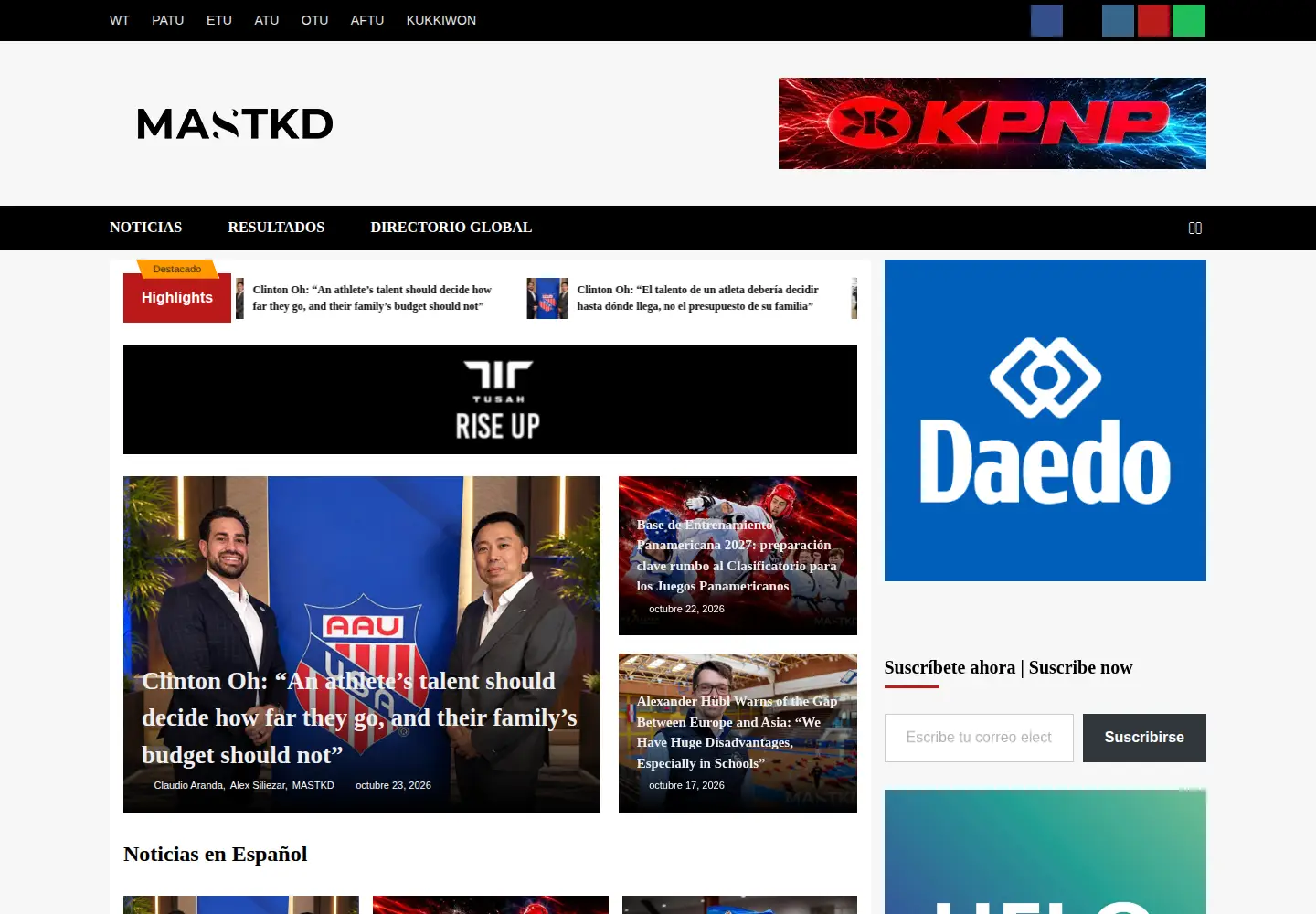 Screenshot of mastkd.com