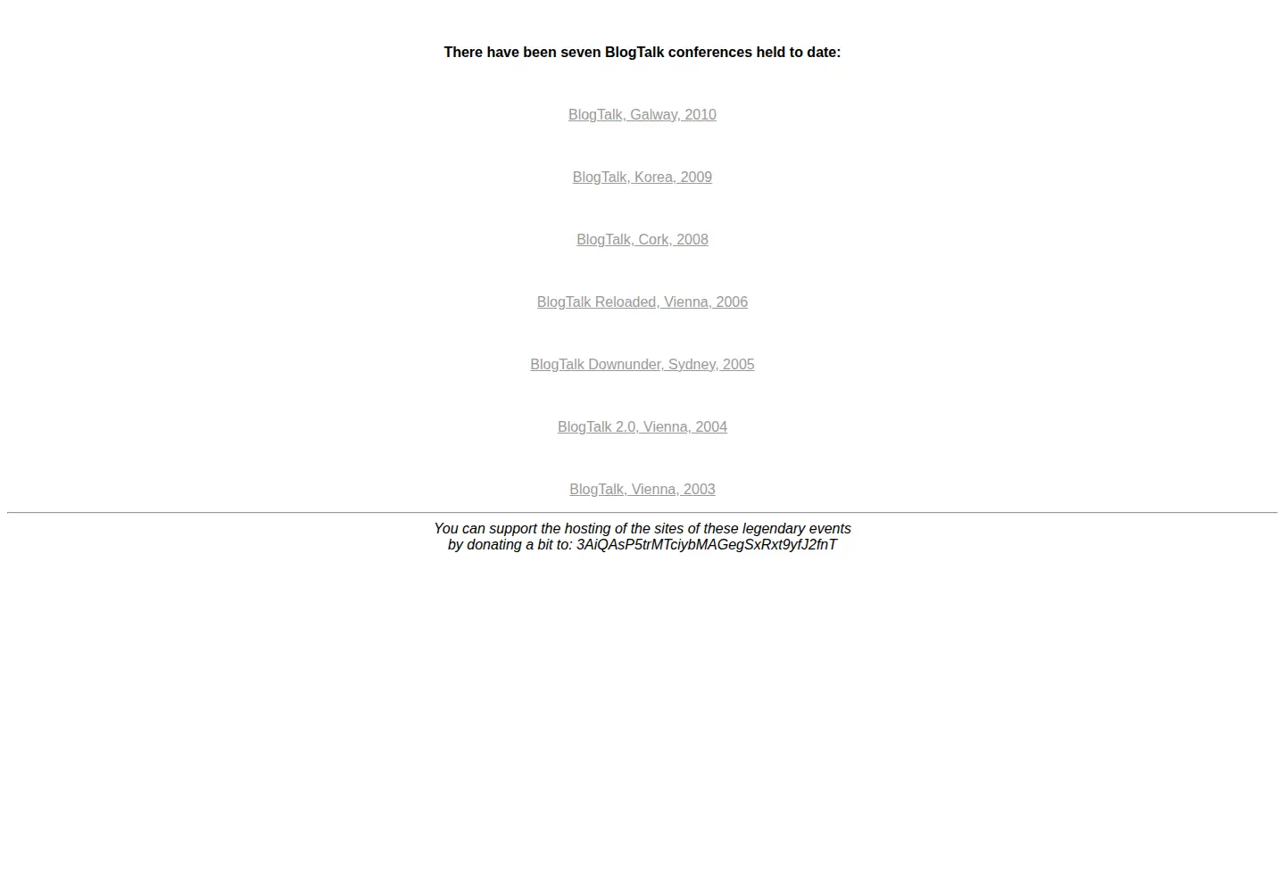 Screenshot of blogtalk.net