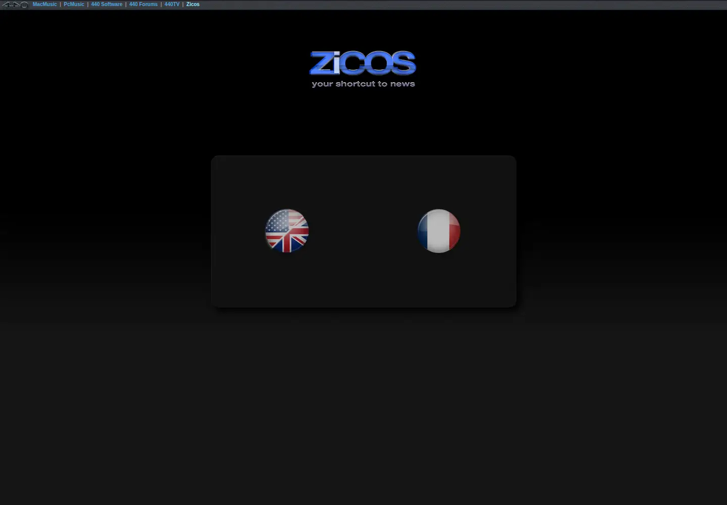 Screenshot of zicos.com