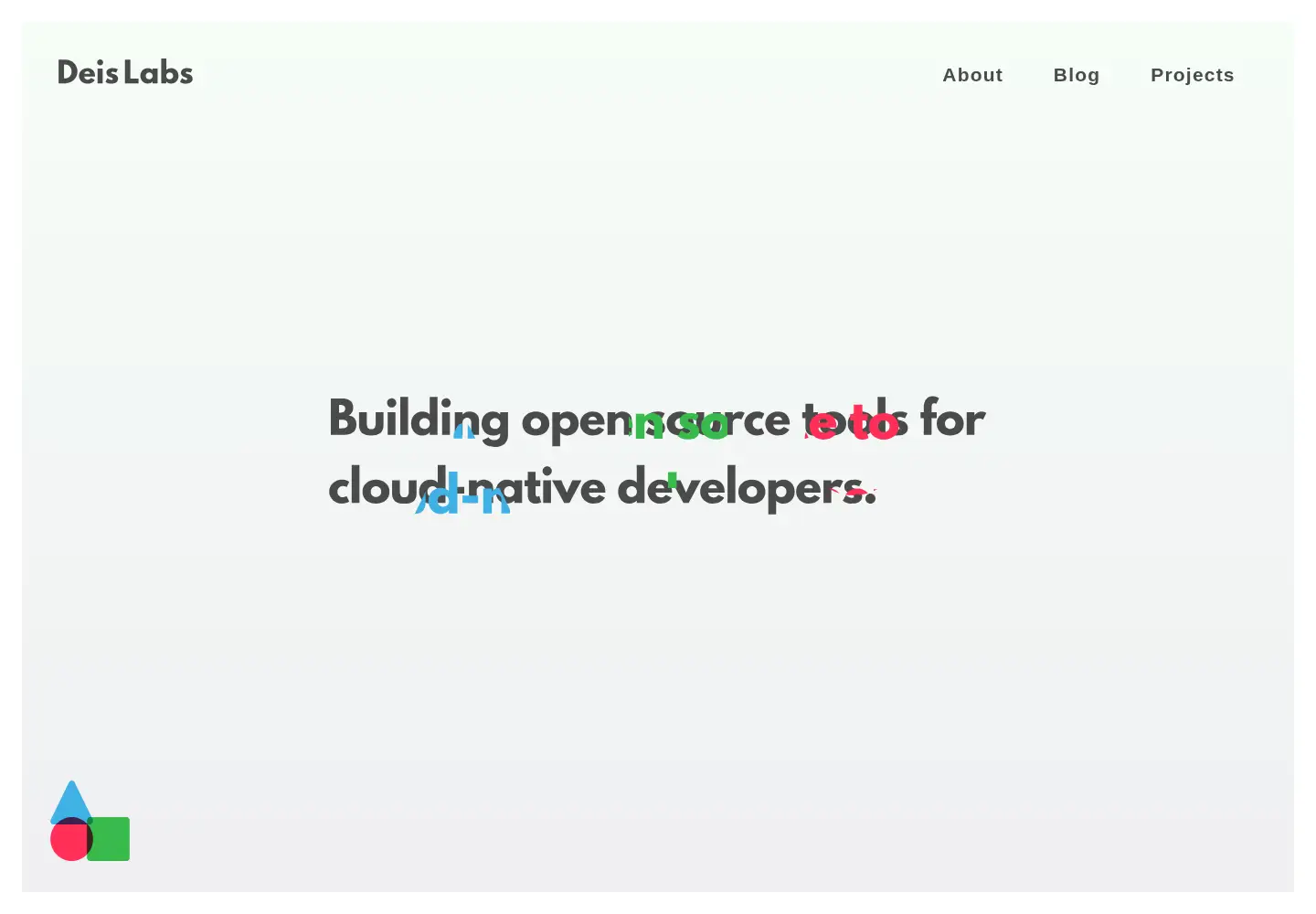 Screenshot of deislabs.io