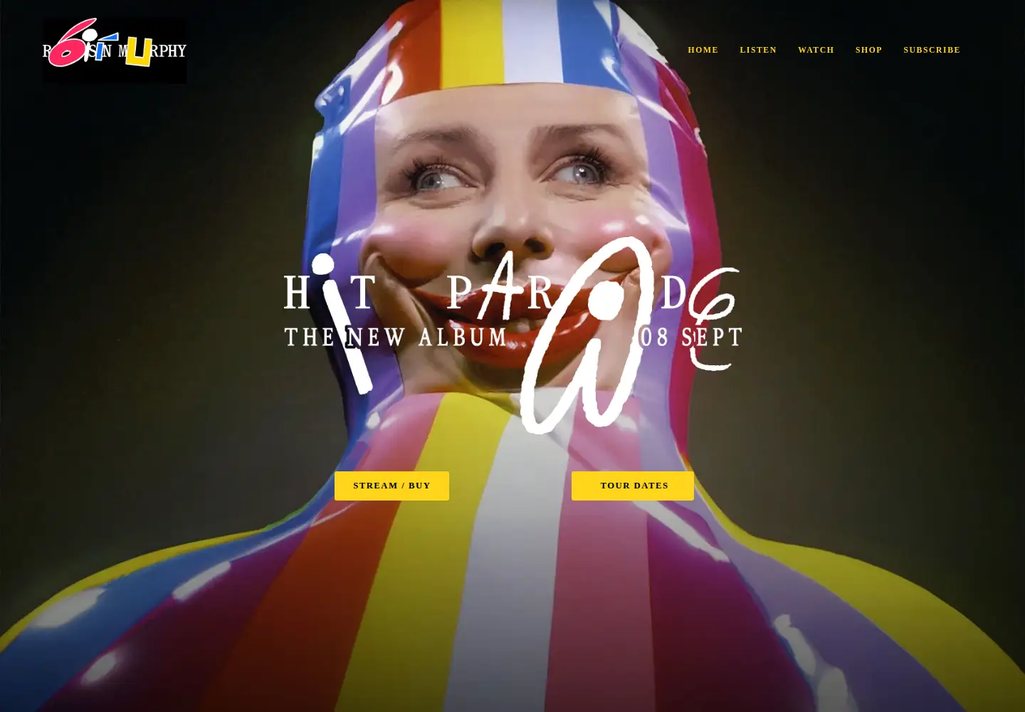 Screenshot of roisinmurphyofficial.com